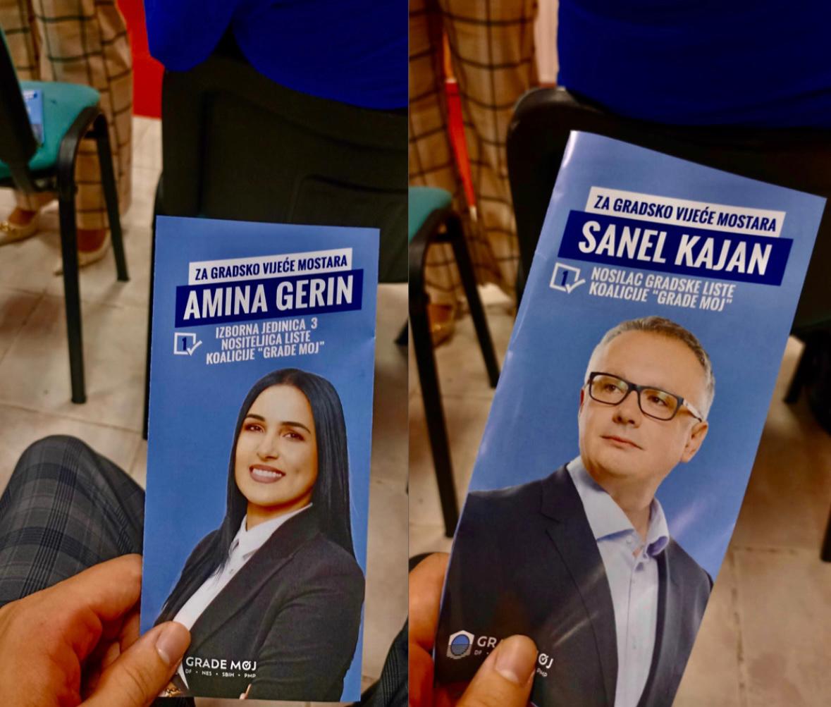 GRADE MOJ – Sanel Kajan i Amina Gerin za bolji Mostar