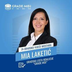 Snažne žene u politici  Mia Laketić – vizija boljeg Mostara