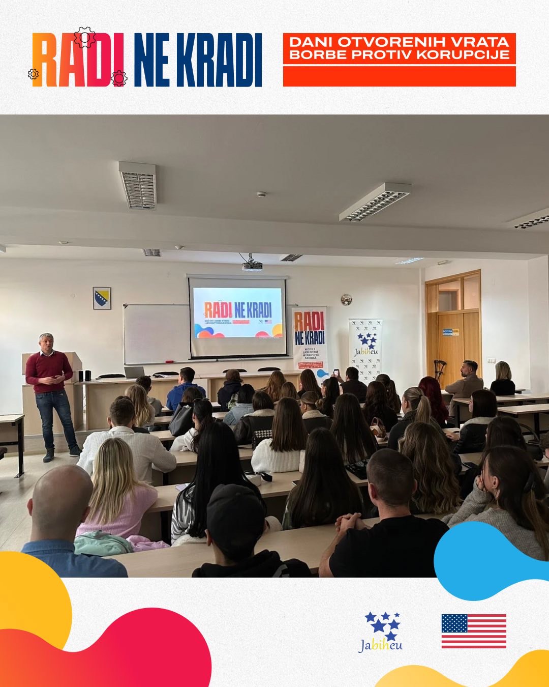 Mostarski studenti podržali Antikorupcijske dane otvorenih vrata