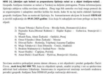 Andijana Šuta treba našu pomoć!