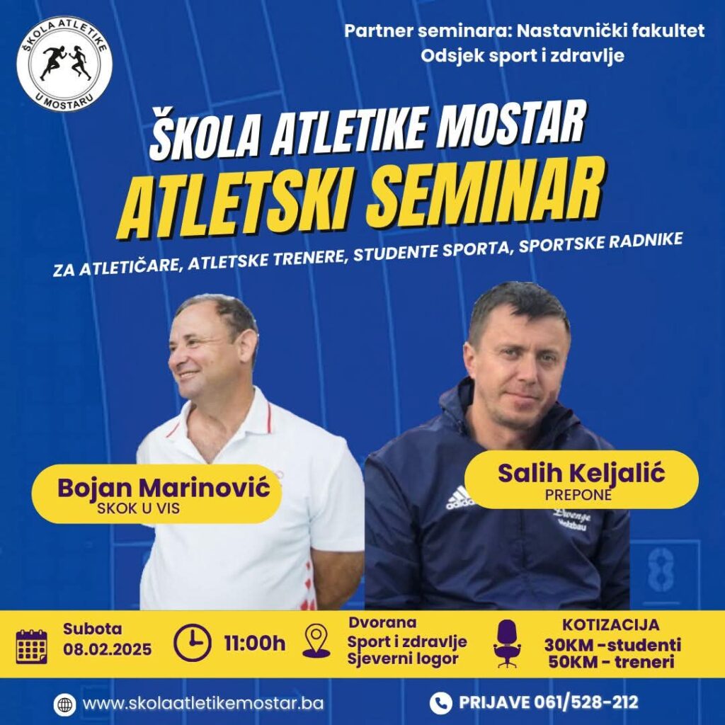 Mostar postaje centar atletike