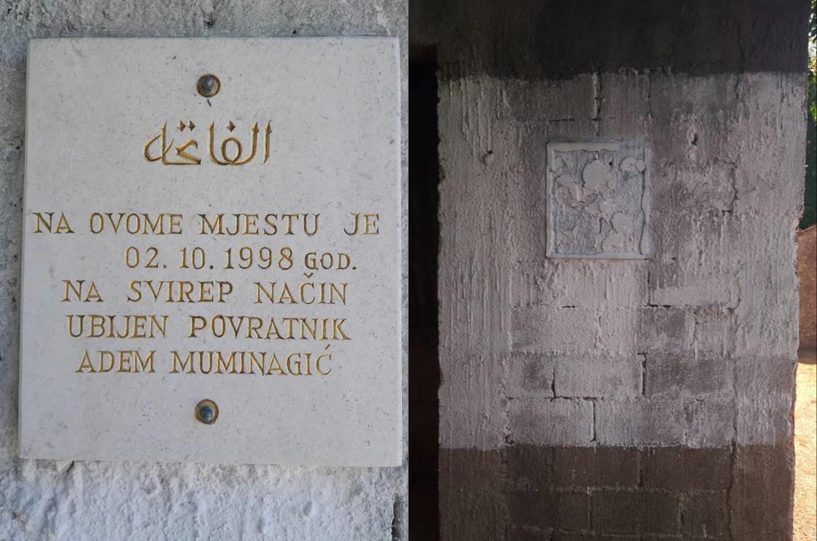 Uznemirujuće: Oskrvnavljen spomenik Bošnjaku povratniku!