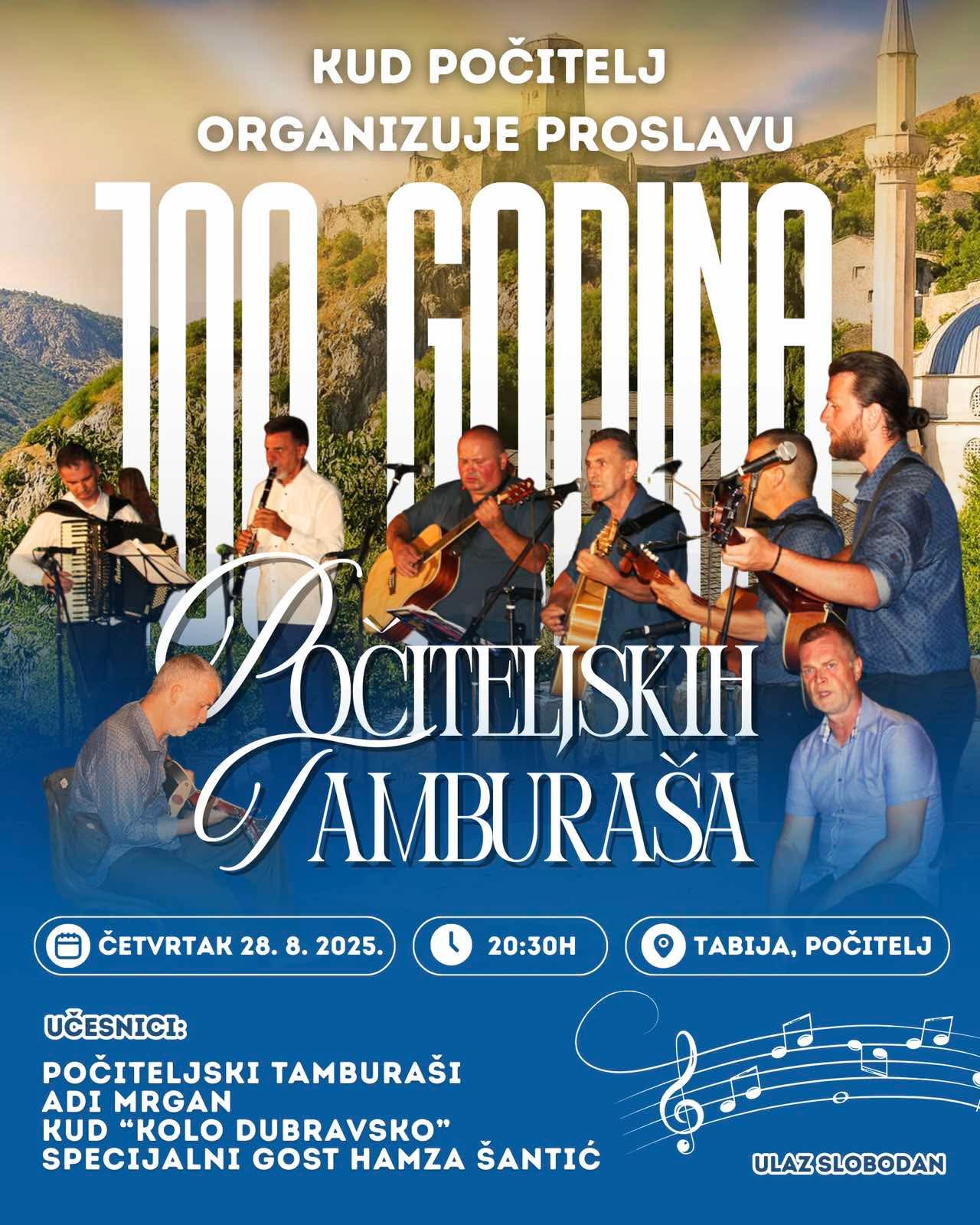 Stotinu godina tamburaša: Počitelj čuva duh tradicije